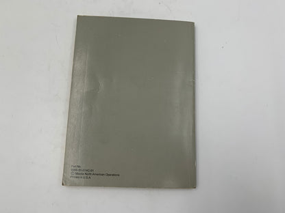 2001 Mazda Tribute Owners Manual with Case OEM C02B52065