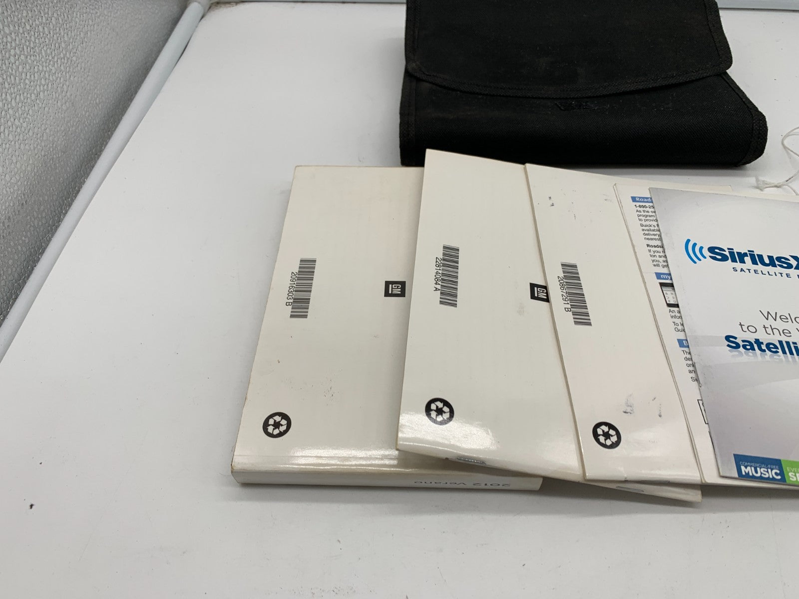 2012 Buick Verano Owners Manual Set with Case OEM A04B28005