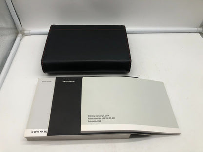 2015 Kia Optima Owners Manual Set with Case OEM D02B66013