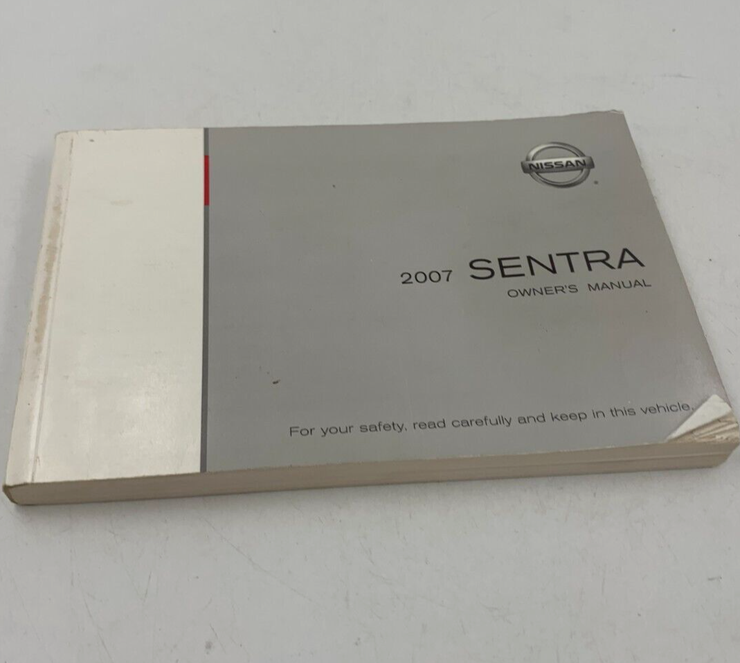 2007 Nissan Sentra Owners Manual OEM C03B26023