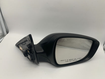 2014-2017 Hyundai Veloster Passenger Side View Power Door Mirror Black OEM