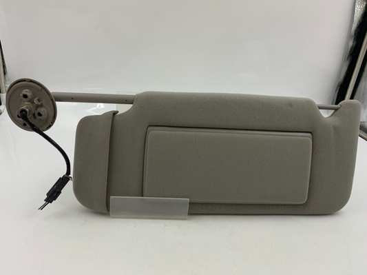 2005-2007 Cadillac STS Driver Sun Visor Gray Illuminated OEM B01B12056