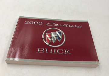 2000 Buick Century Owners Manual Handbook OEM K03B23060