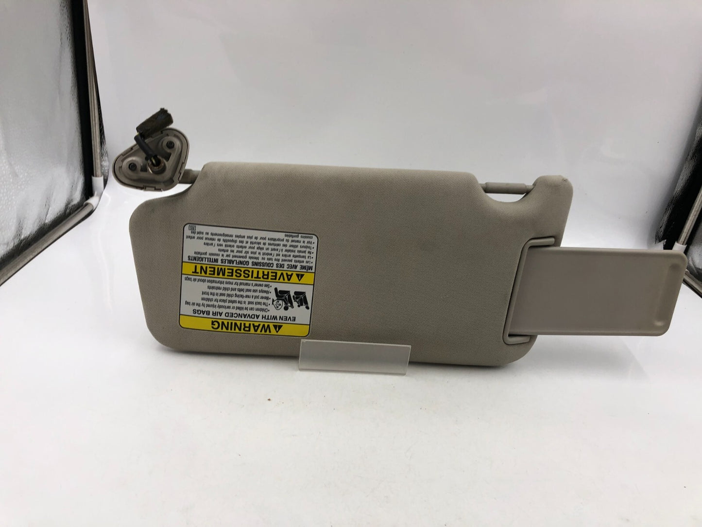2010-2014 Subaru Legacy Passenger Sun Visor Gray Illuminated OEM B03B12051