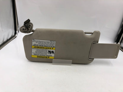 2010-2014 Subaru Legacy Passenger Sun Visor Gray Illuminated OEM B03B12051