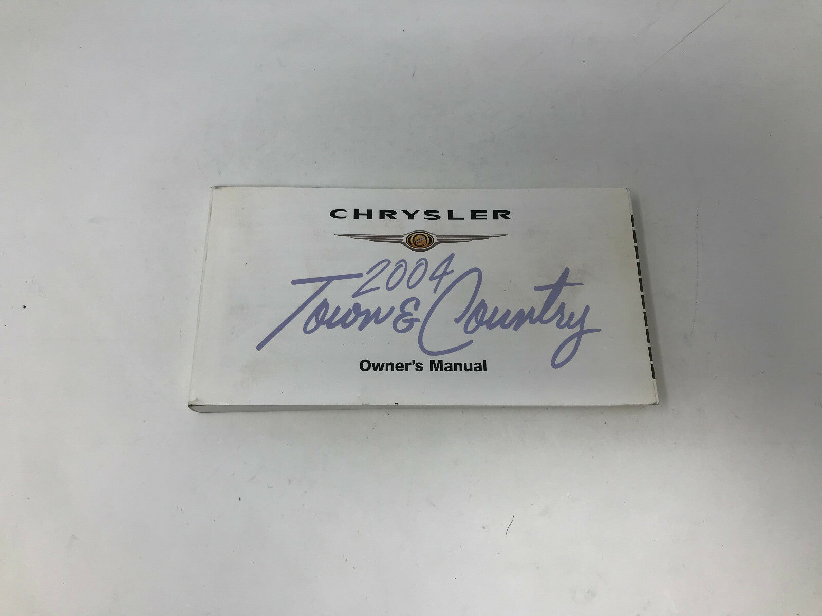 2004 Chrysler Town & Country Owners Manual with Case OEM B01B49036