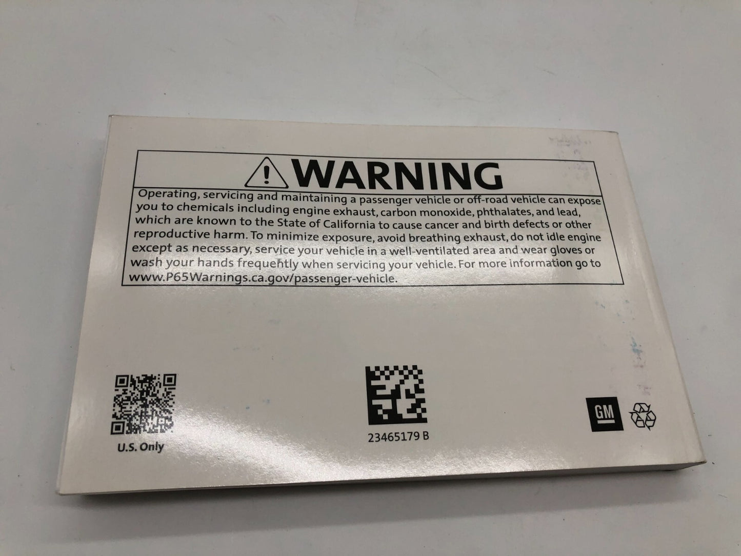 2018 Buick Enclave Owners Manual Set with Case OEM E03B47003