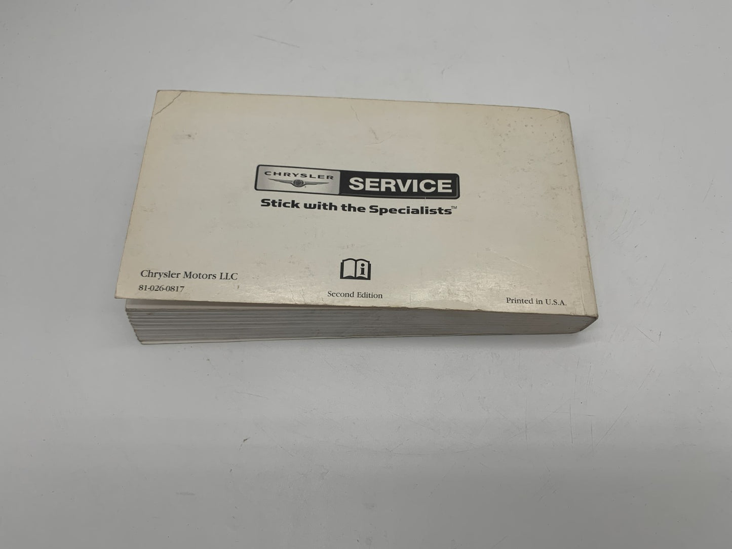 2008 Chrysler Town & Country Owners Manual OEM A02B44058