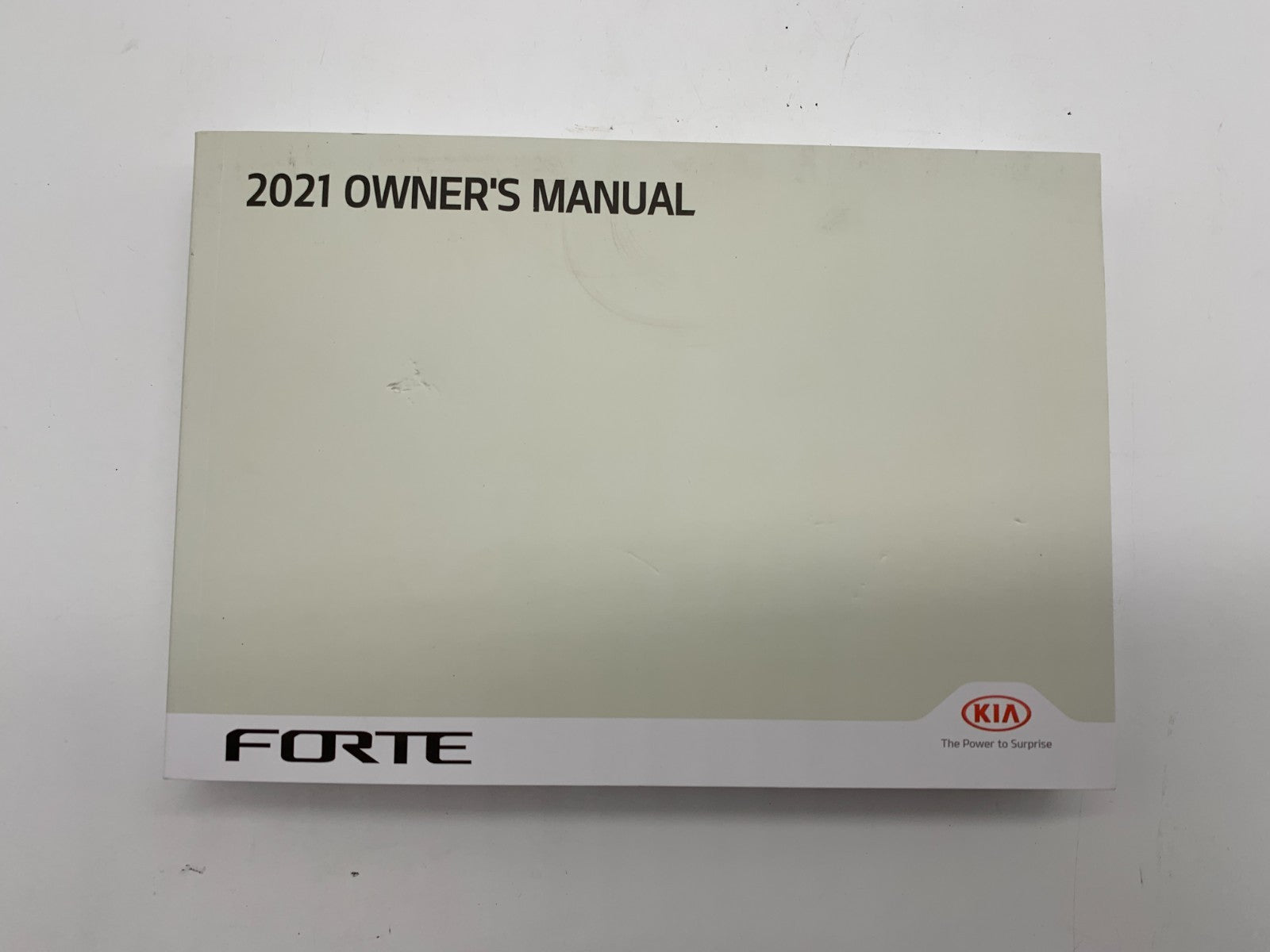 2021 Kia Forte Owners Manual Set OEM C04B63009