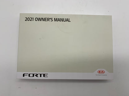 2021 Kia Forte Owners Manual Set OEM C04B63009