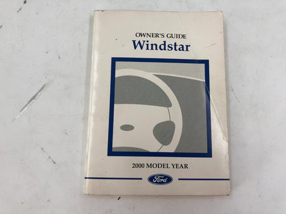 2000 Ford Windstar Owners Manual Set OEM D02B57003