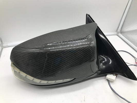 2016-2017 Infiniti Q50 Passenger Side View Power Door Mirror Gray OEM D04B63001
