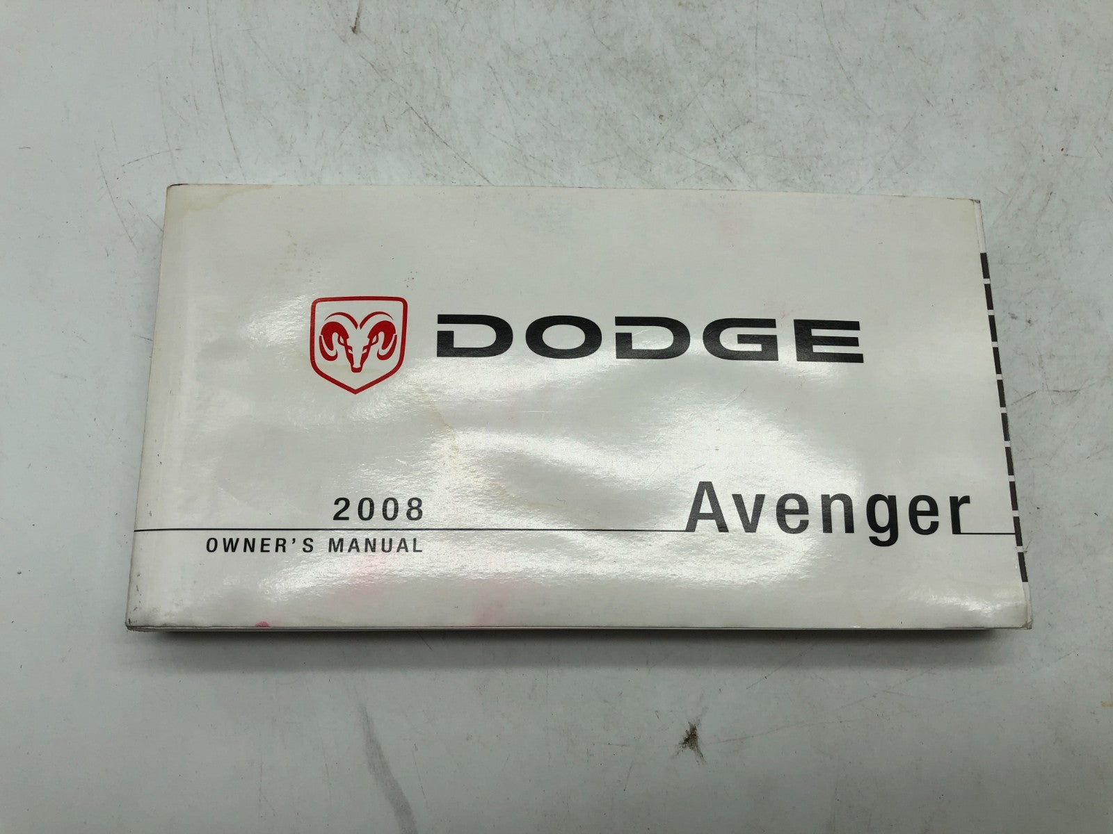 2008 Dodge Avenger Owners Manual Set with Case OEM B01B35008