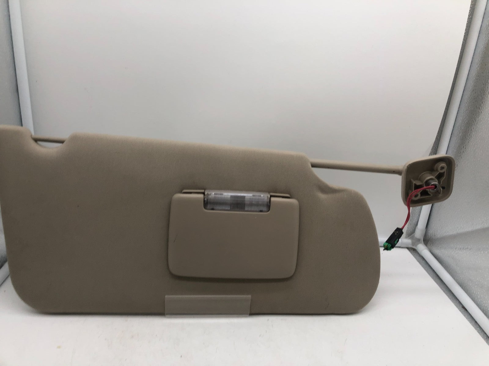 2009-2012 Ford Flex Passenger Sun Visor Tan Illuminated OEM A01B20022