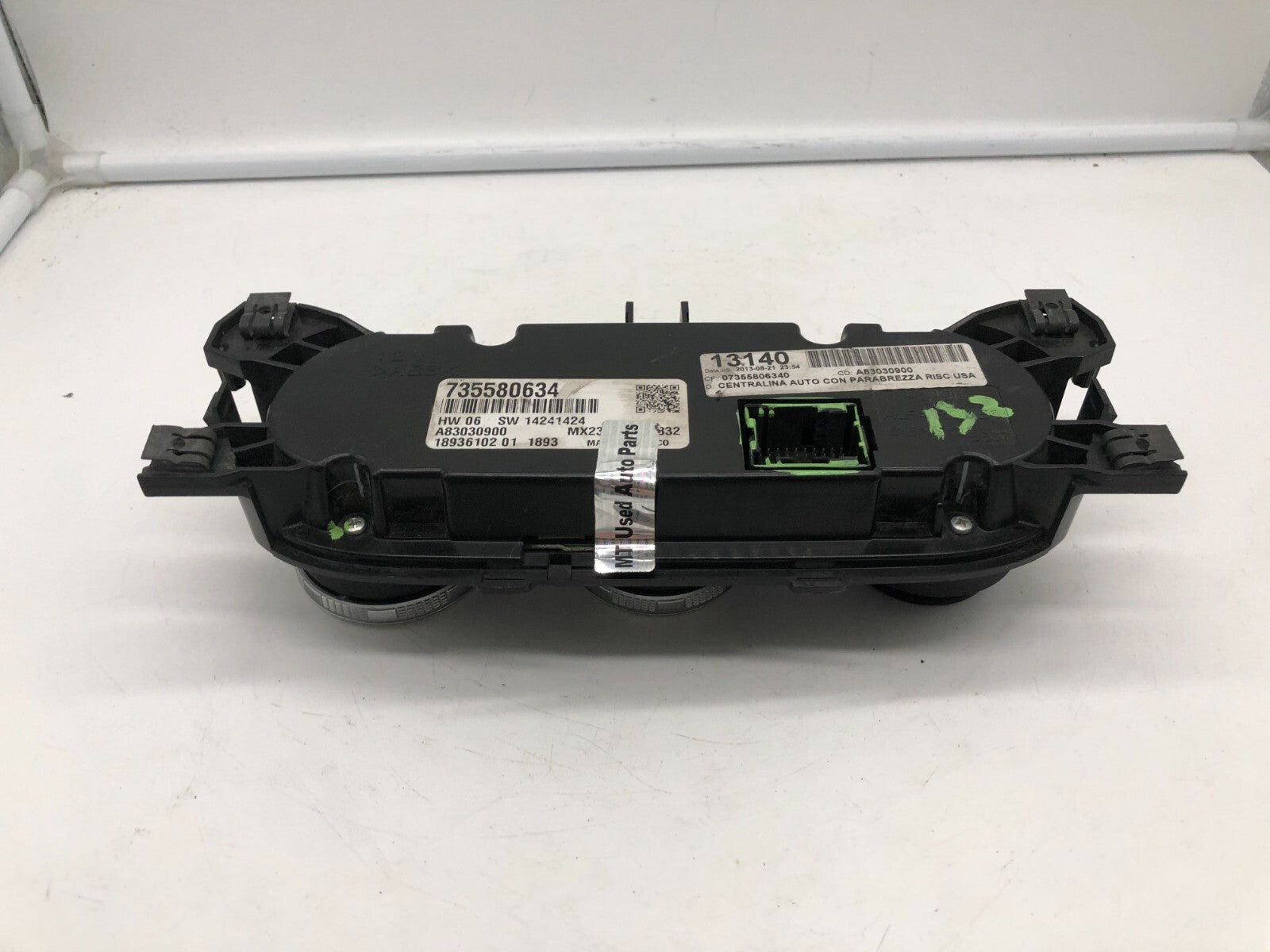 2014-2017 Fiat 500 AC Heater Climate Control Unit OEM C03B45059