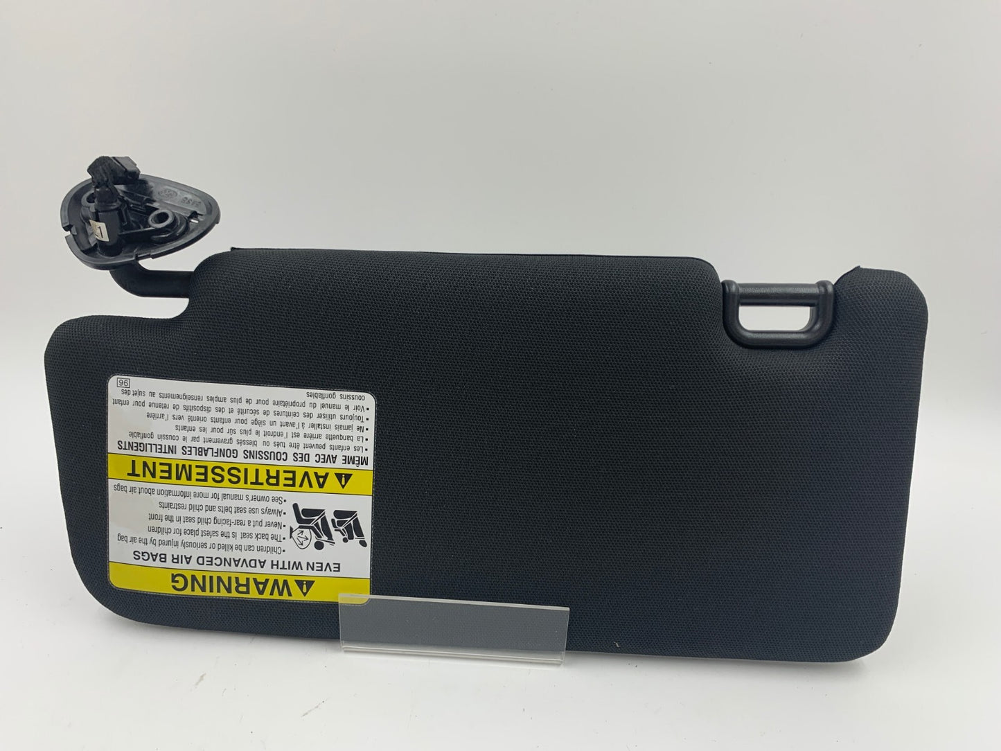 2015-2021 Subaru WRX Passenger Sun Visor Black Illuminated OEM A04B03037