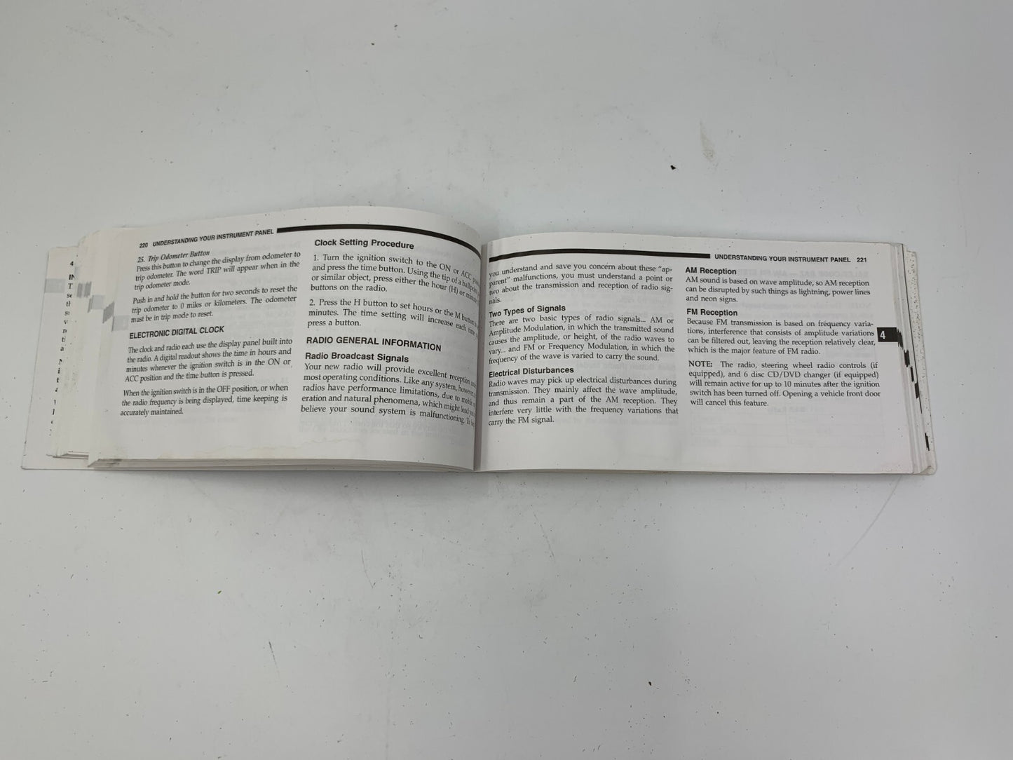 2007 Dodge Caravan Owners Manual with Case OEM B01B04045