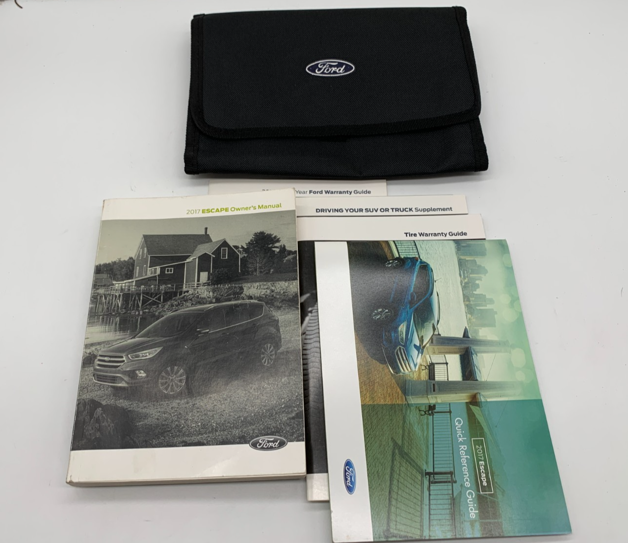 2017 Ford Escape Owners Manual Set with Case OEM