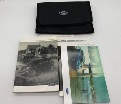 2017 Ford Escape Owners Manual Set with Case OEM
