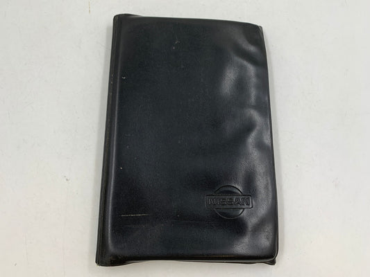 2001 Nissan Quest Owners Manual with Case OEM A01B23011