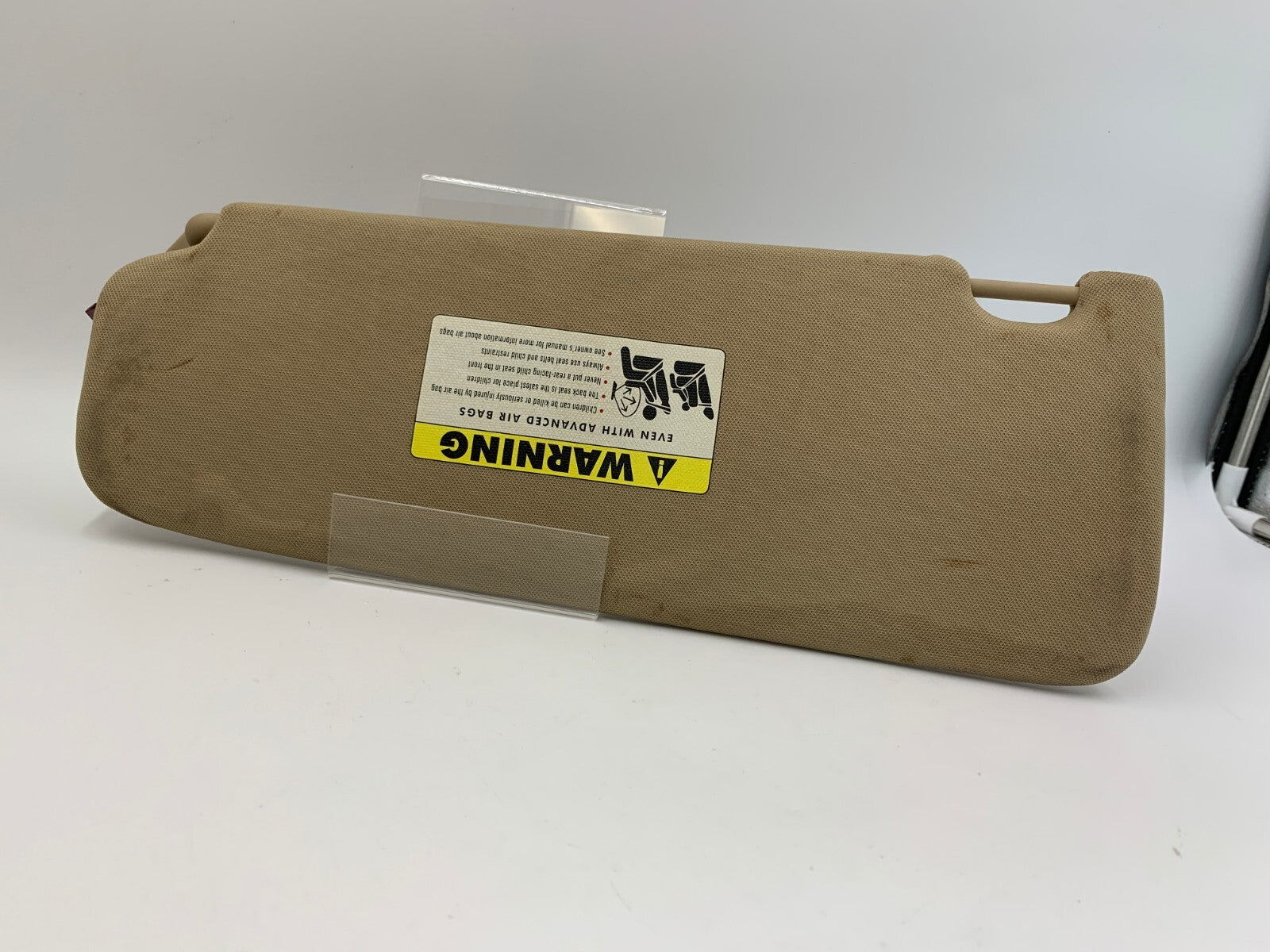2009-2015 BMW 750i Passenger Sun Visor Tan OEM A01B22006