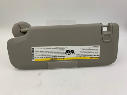 2011-2016 Chevrolet Cruze Passenger Sun Visor Gray OEM B04B37044
