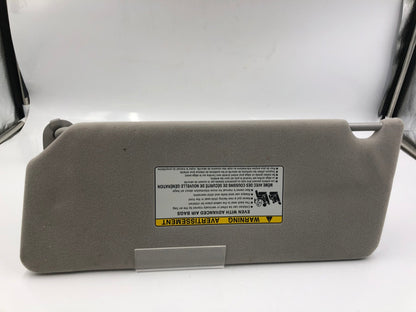 2002-2006 Toyota Camry Passenger Sun Visor Gray OEM C03B07083