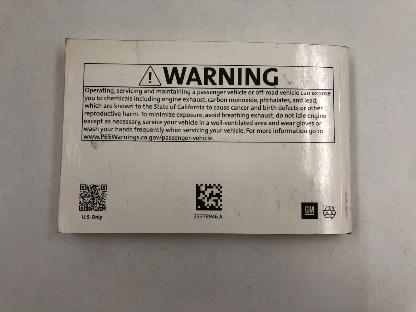 2018 Chevrolet Malibu Owners Manual Set OEM D04B46060