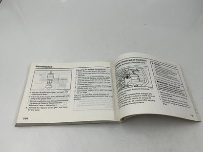 2003 Kia Rio Owners Manual OEM D04B31087