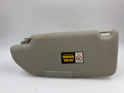 2002-2004 Volvo S60 Passenger Sun Visor Gray Illuminated OEM D03B53057