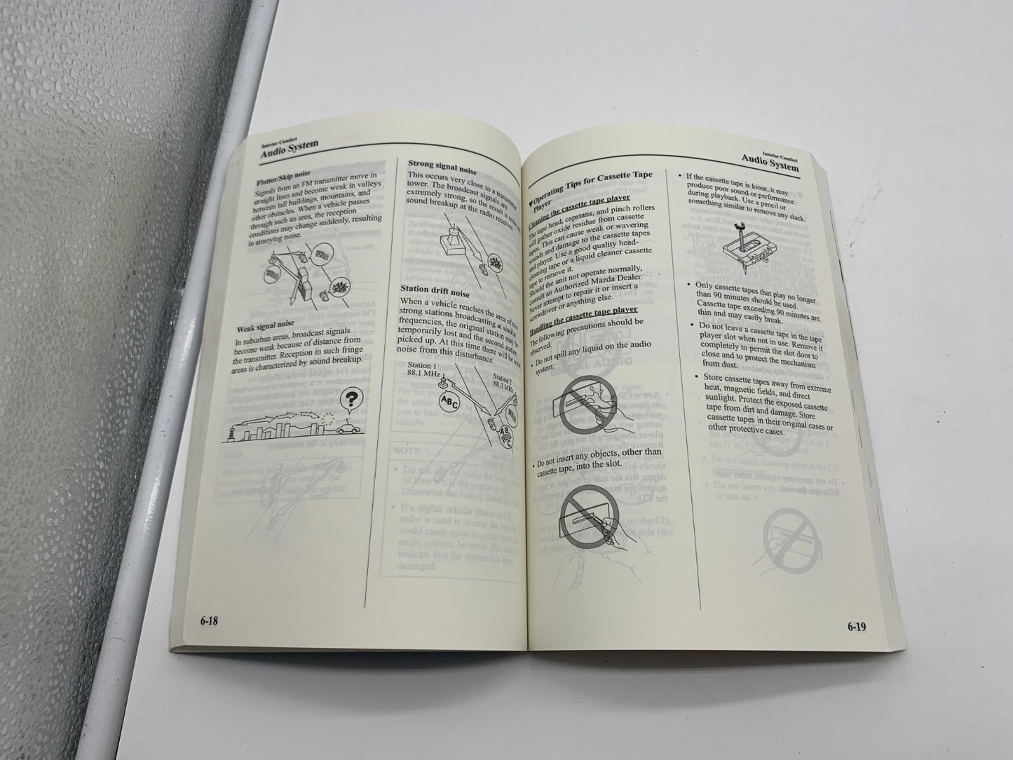 2006 Mazda 3 Owners Manual Set with Case OEM