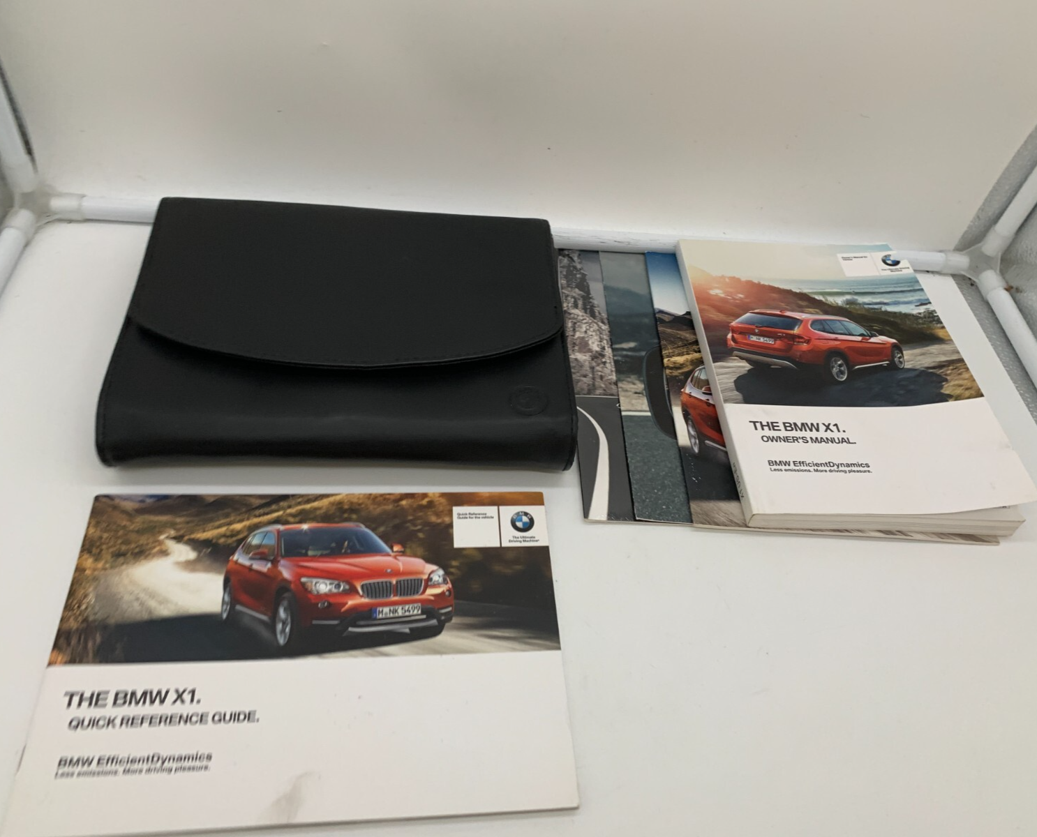 2013 BMW X1 Owners Manual Set with Case OEM R01B29021