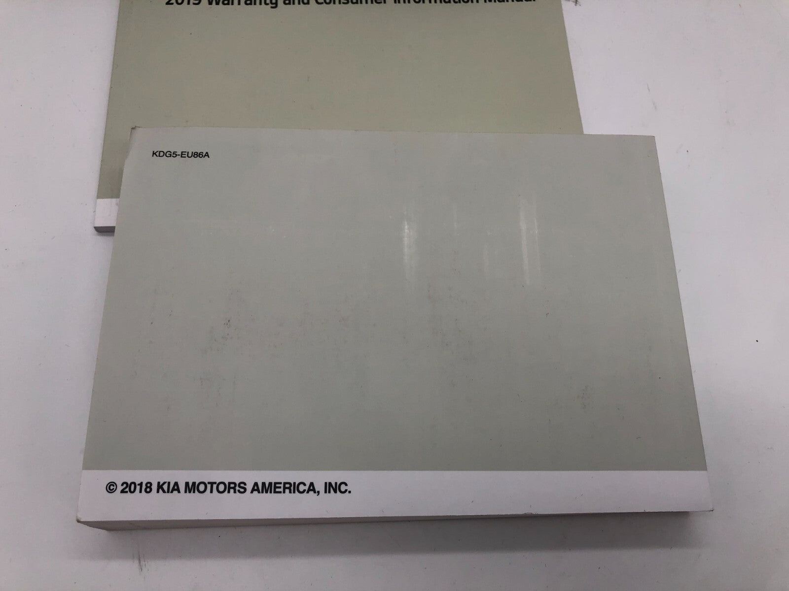 2019 Kia Optima Owners Manual Set with Case OEM A02B29004