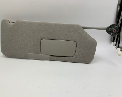 2011-2014 Toyota Sienna Passenger Sun Visor Gray Illuminated OEM B01B39030