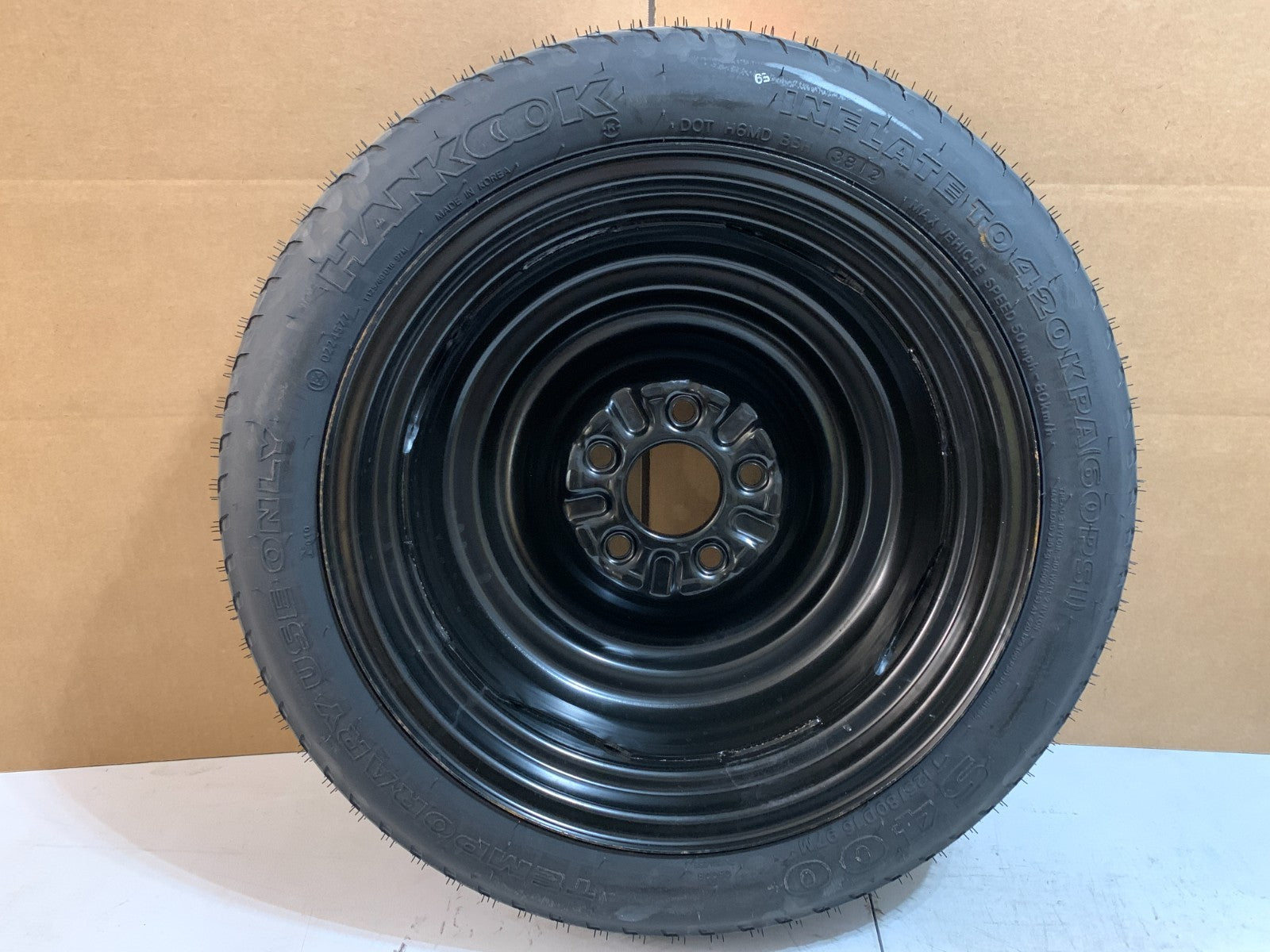 2006-2014 Hyundai Sonata 16" Spare Tire Compact Donut T125/80D16 OEM Spare