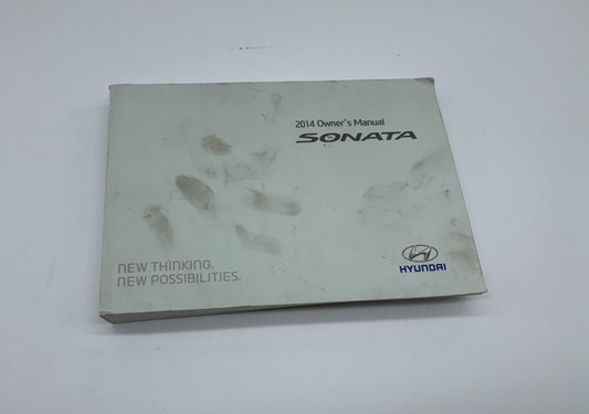 2014 Hyundai Sonata Owners Manual OEM B02B16012