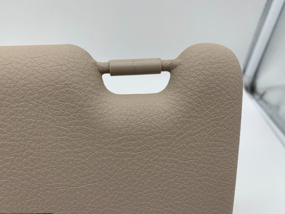 2012-2018 BMW 328i Passenger Sun Visor Sunvisor Beige Illumination D01B22004