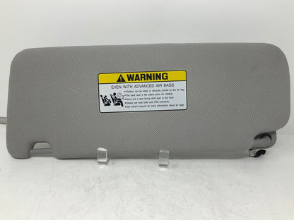 2015-2019 Hyundai Sonata Passenger Sun Visor Gray Illuminated OEM A01B39040