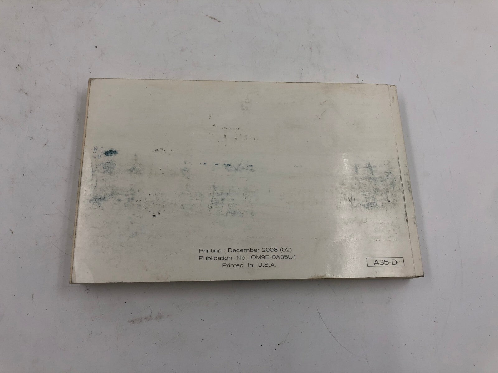 2009 Nissan Maxima Owners Manual OEM B04B32086