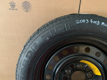 1999-2004 Ford Mustang Spare Tire 16" Wheel Compact Donut T145/80D16