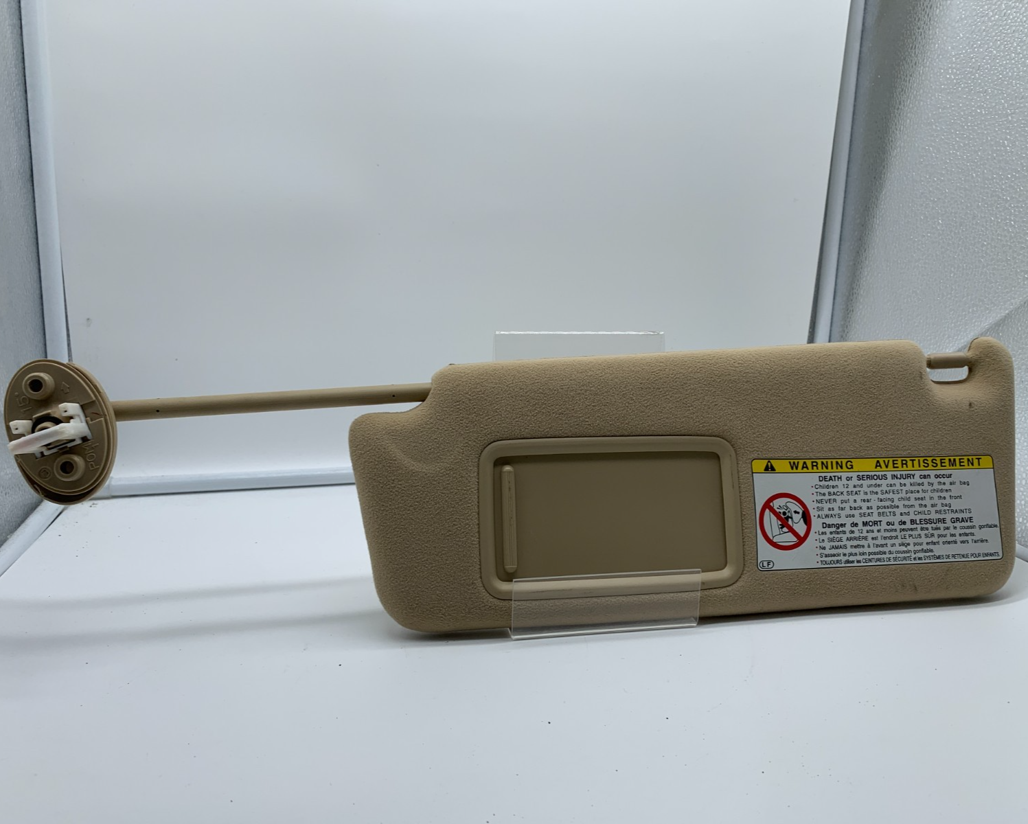 2001-2006 Lexus GS300 Driver Sun Visor Gray Illuminated OEM B03B46053