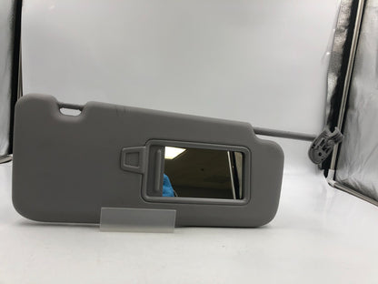 2018-2019 Hyundai Kona Passenger Sun Visor Gray Illuminated OEM A01B23010