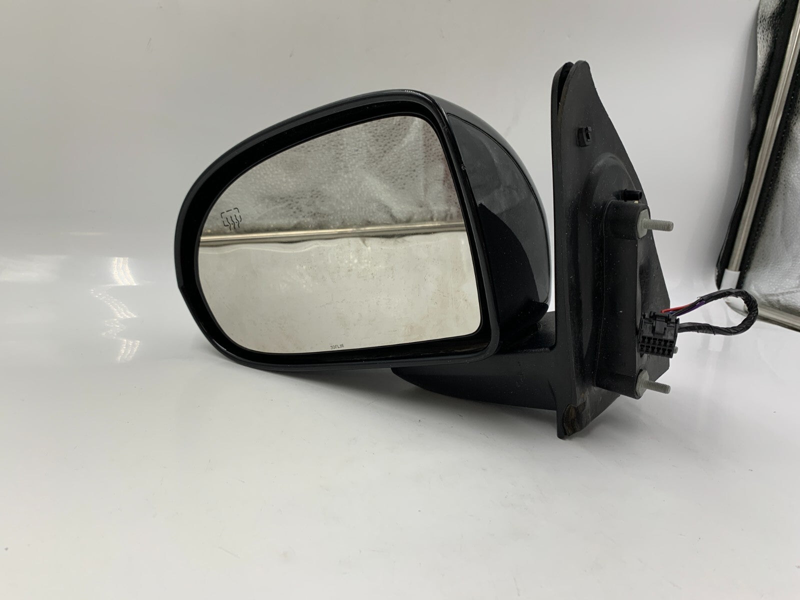 2017 Jeep Compass Driver Side View Power Door Mirror Black OEM A01B03001