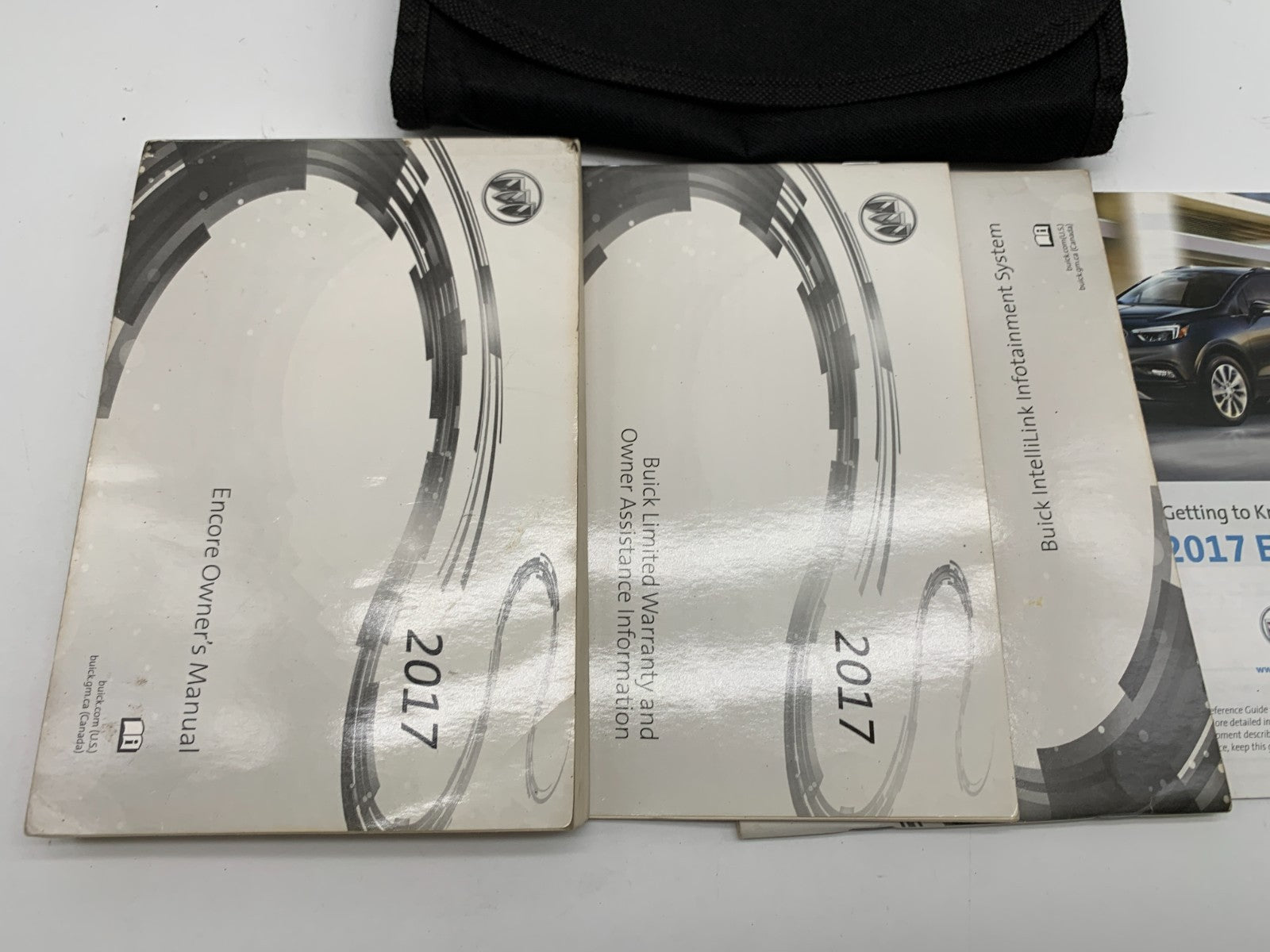 2017 Buick Encore Owners Manual Set OEM B04B25014