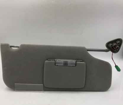 2005-2007 Ford Freestyle Passenger Sun Visor  Gray Illuminated OEM D03B31084