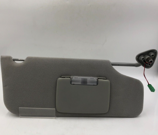 2005-2007 Ford Freestyle Passenger Sun Visor  Gray Illuminated OEM D03B31084