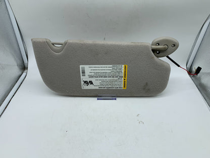2005-2006 Chevrolet Trailblazer Driver Sun Visor Gray Illuminated OEM A04B41001
