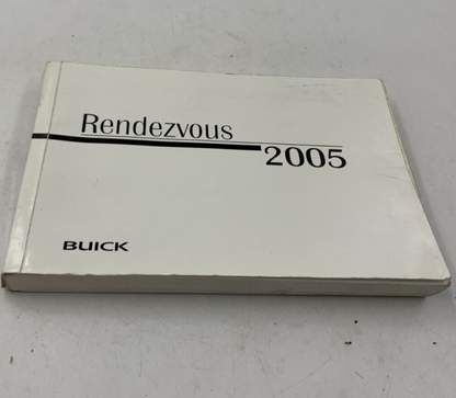 2005 Buick Rendezvous Owners Manual OEM C03B70005