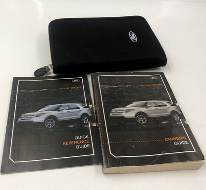 2011 Ford Explorer Owners Manual Set with Case OEM A02B54045