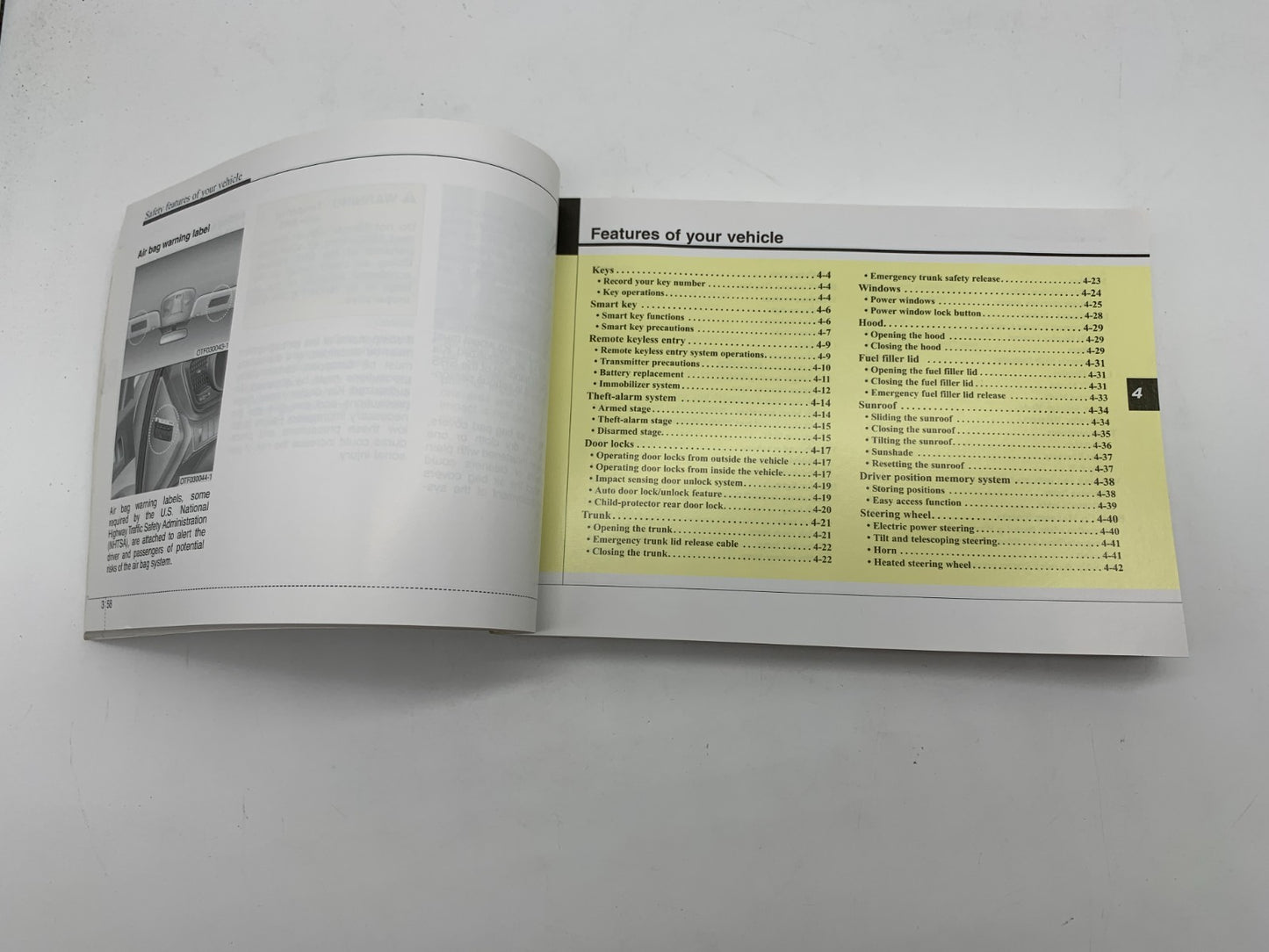 2015 Kia Optima Owners Manual OEM C01B47006